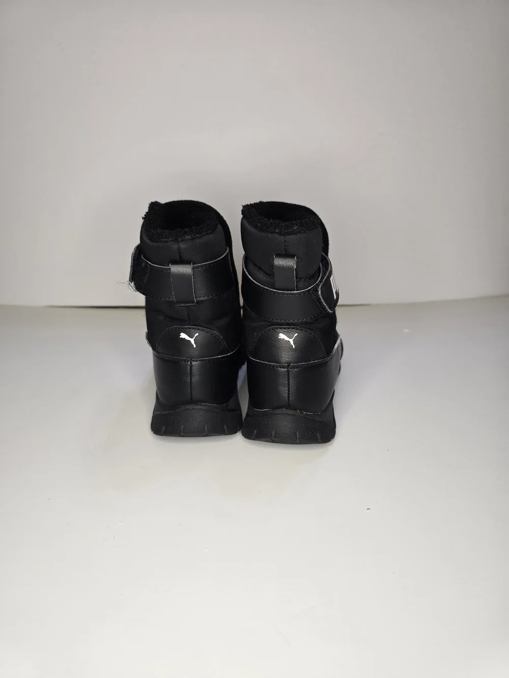 PUMA Black Quilted Winter Boots